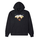 Men's Converse Mountains Pattern Printing Fleece Lined Black 10023523-A02