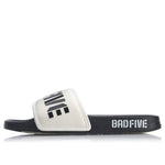 Li-Ning BD5 Slide Basketball Slippers 'White Black' ABTQ001-1