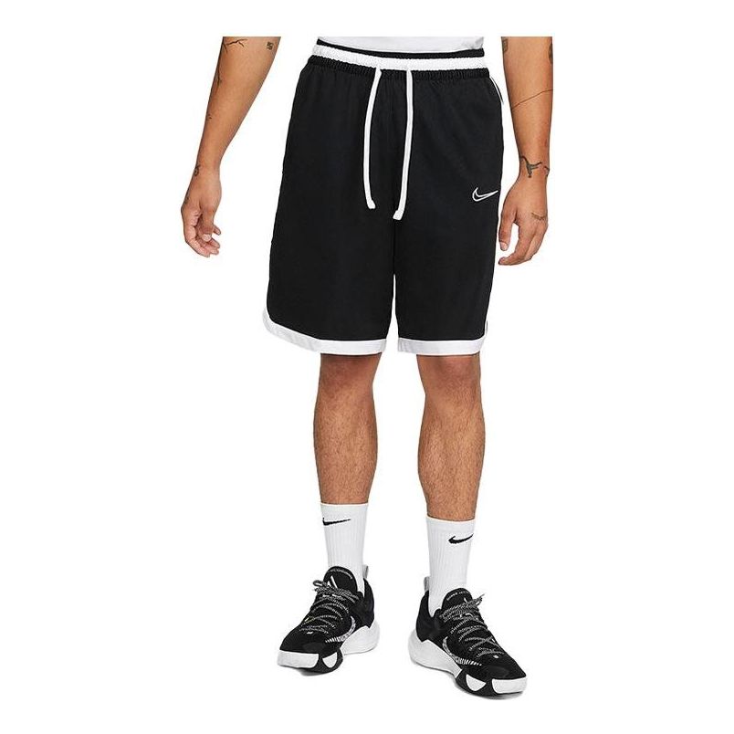 Nike Elite Stripe Basketball Short Loose fit 'Black White' DD0563-010