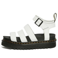 (WMNS) Dr. Martens Blaire Leather Strap Sandals White 25768100