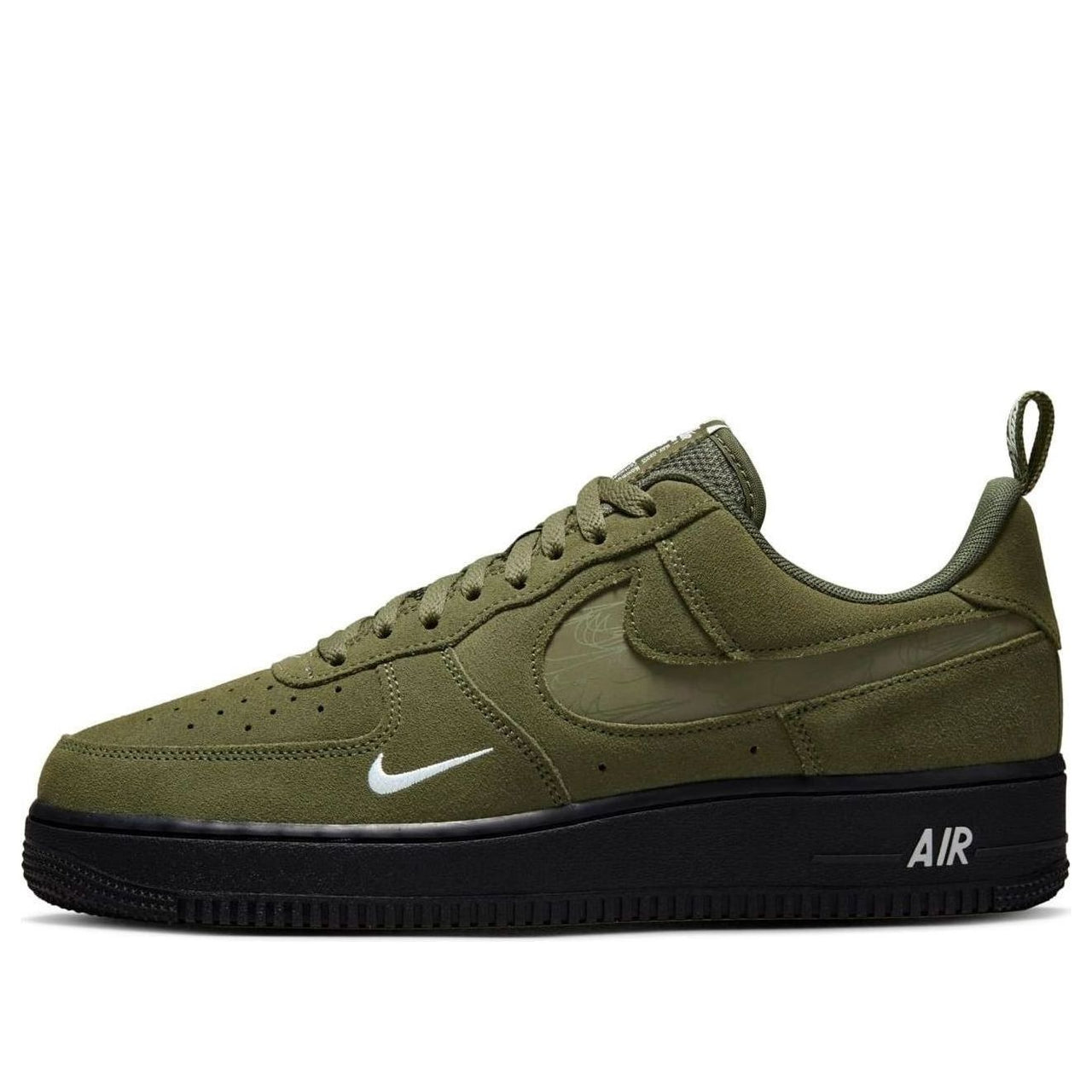 Nike Air Force 1 Low '07 LV8 'Reflective Swoosh - Cargo Khaki' DZ4514-300