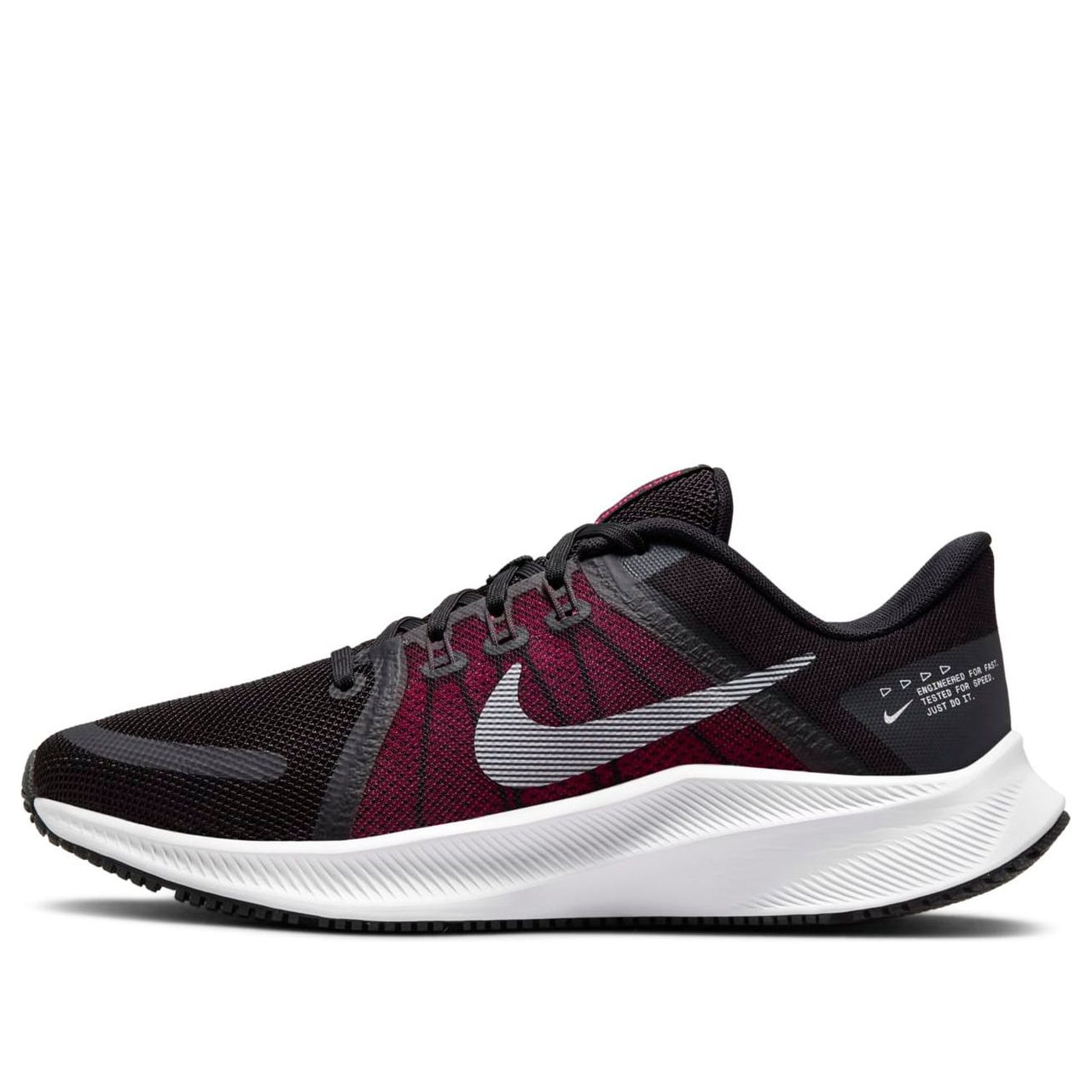 (WMNS) Nike Quest 4 'Black Hyper Pink' DA1106-001