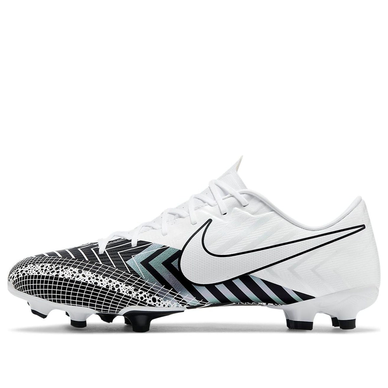 Nike VAPOR 13 ACADEMY MDS FG Firm Ground 'White Black' CJ1292-110