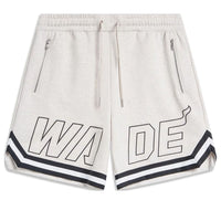 Li-Ning Way Of Wade Graphic Shorts 'Light Grey' AKSU341-5
