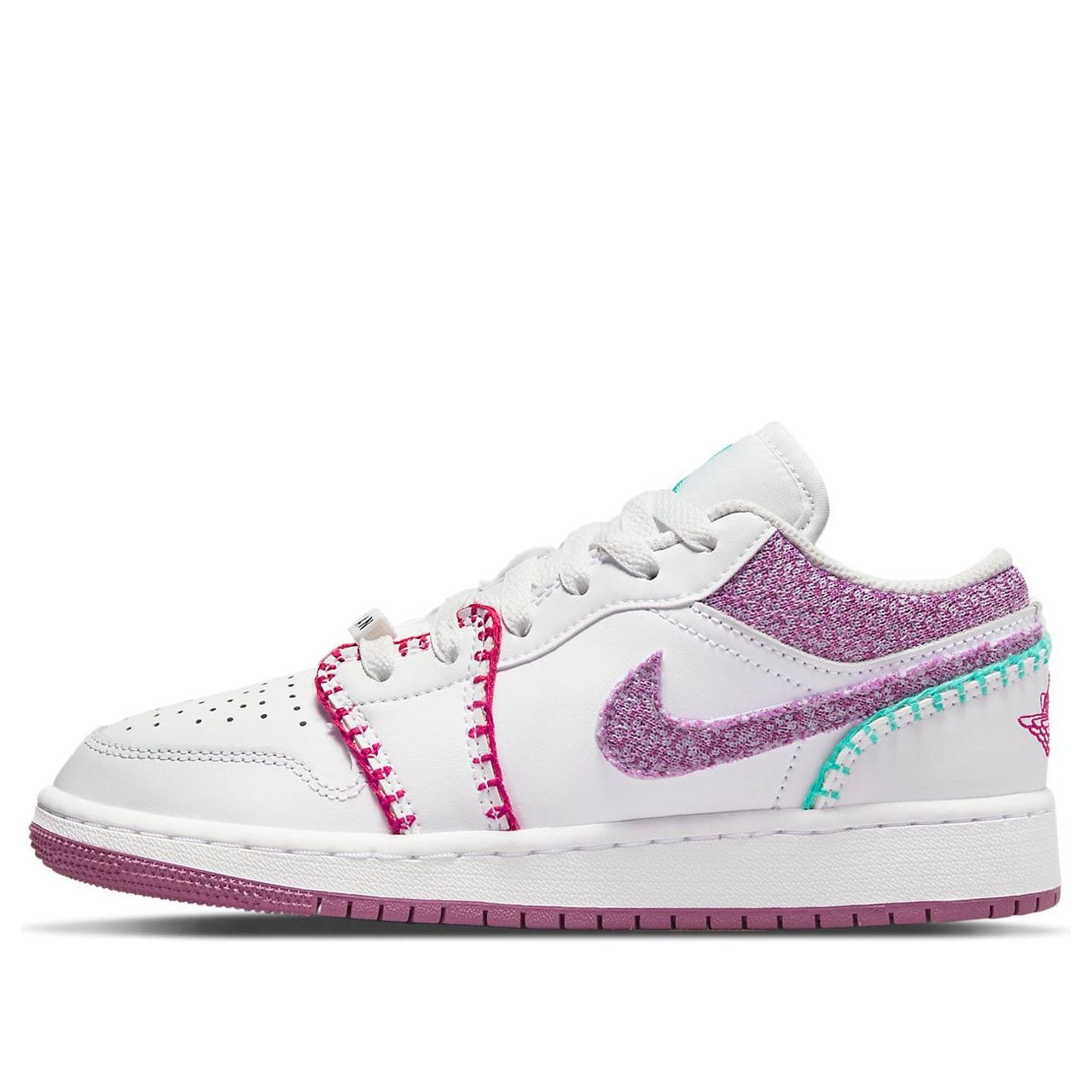 (GS) Air Jordan 1 Low SE 'Knit' DM9037-100