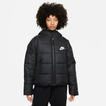 (WMNS) Nike Sportswear Therma-Fit Repel Hooded Puffer Jacket 'Black' DJ6995-010