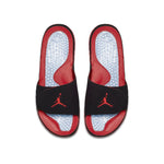 Air Jordan Hydro 5 Retro Black Red Slippers 'Black Red White' 555501-060