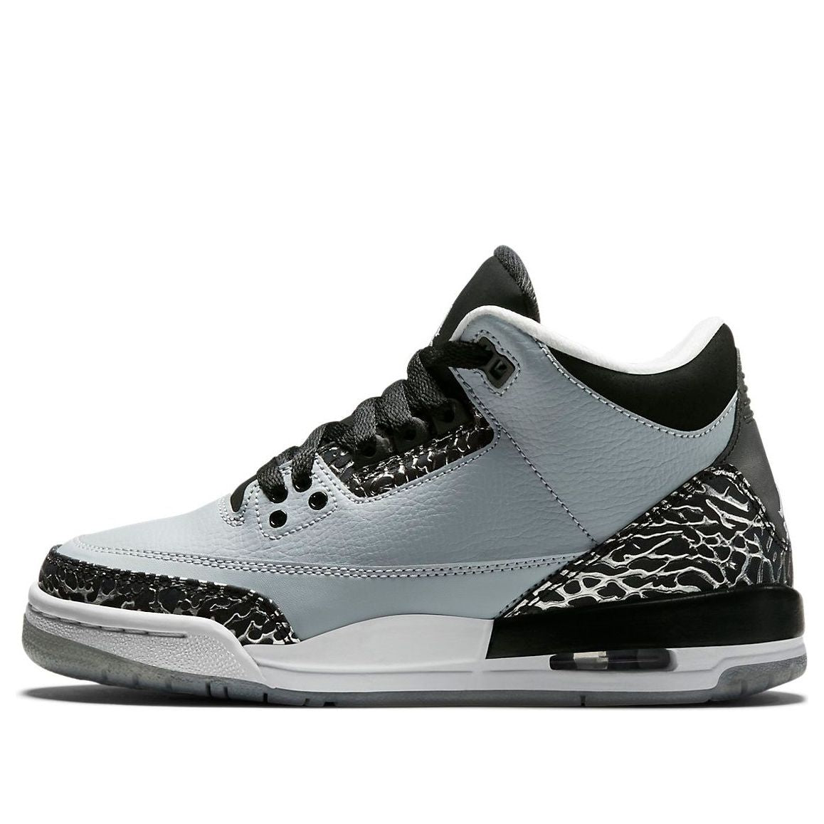 (GS) Air Jordan 3 Retro 'Wolf Grey' 398614-004