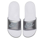 (WMNS) Nike Benassi JDI Slide 'White Wolf Grey' 343881-107