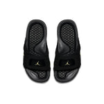 (GS) Air Jordan Hydro 12 Slide 'Black Metallic Gold' 820267-012