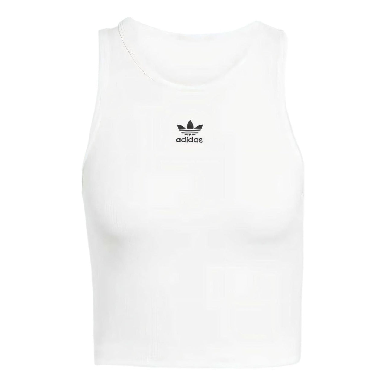 (WMNS) adidas Essentials Ribbed Tank Top 'White' JC9007