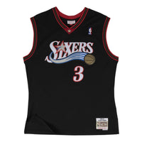 Mitchell & Ness NBA Swingman Jersey Philadelphia 76ers Road 2000-01 Allen Iverson 'Black' SMJYGS18201-P76BLCK00AIV