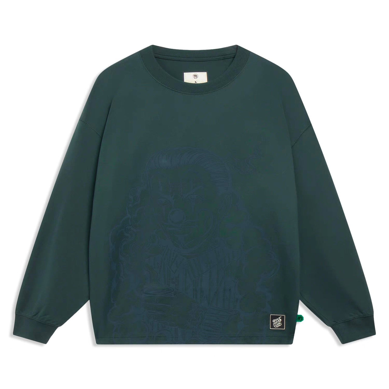 Li-Ning BadFive Graphic Sweatshirt 'Green' AHSSF27-2