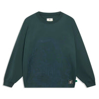 Li-Ning BadFive Graphic Sweatshirt 'Green' AHSSF27-2