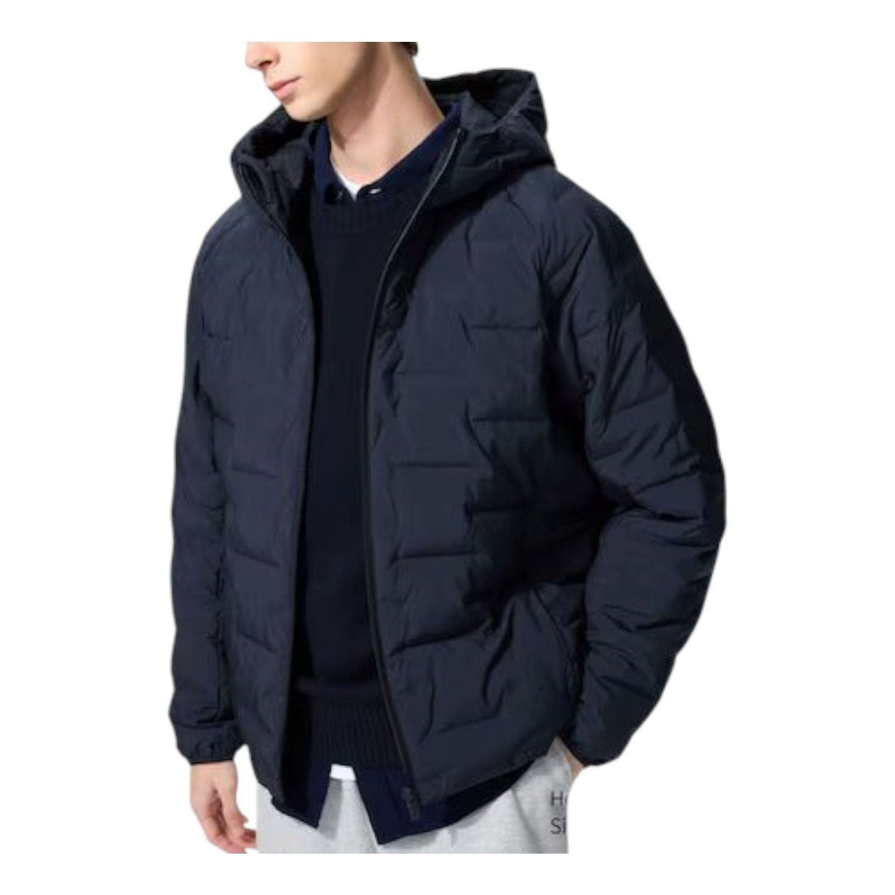 UNIQLO Pufftech Parka 'Navy' 478268-69